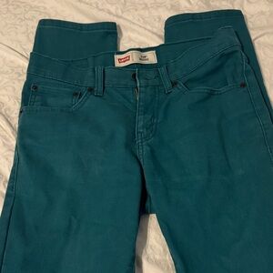 Levi's Teal Jeans